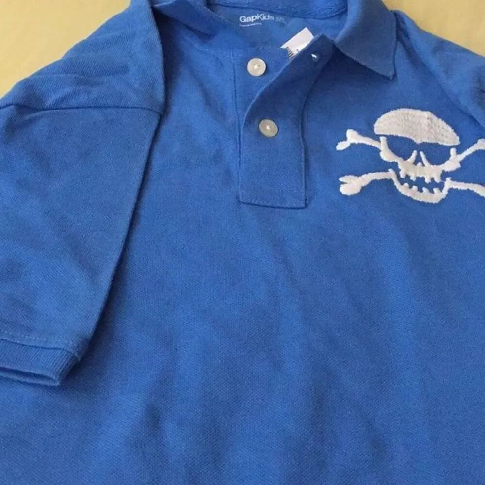 Blue short sleeve Polo